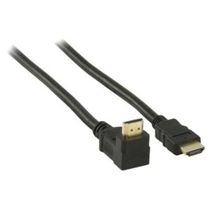VALUELINE VGVP34210B30 Câble HDMI avec Ethernet haute vitesse Coudé ? 270° - 3.00 m - Noir