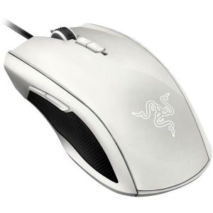 RAZER Souris Gamer TAIPAN - Filaire - Laser / Optique - Rétroéclairé - 8200 dpi - 9 boutons - Blanc