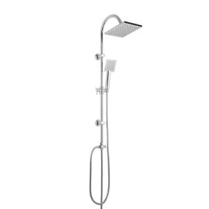 SARODIS Colonne de douche Duo Smart sans robinetterie carrée