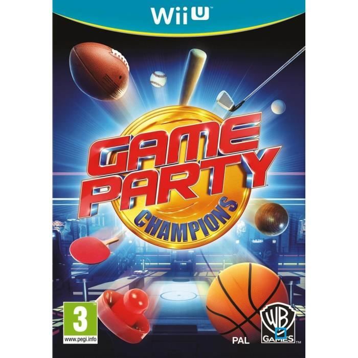 GAME PARTY CHAMPIONS / Jeu console Wii U Achat / Vente jeux wii u GAME PARTY CHAMPIONS / Wii U