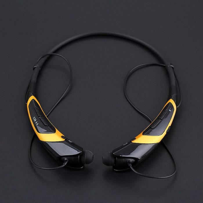 HBS760 Bluetooth écouteurs stéréo sans fil casque tour de cou style en