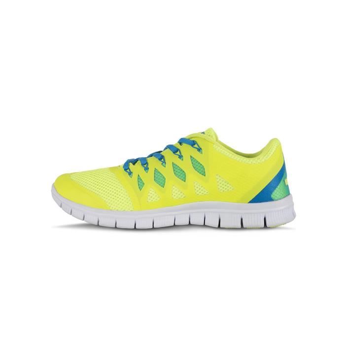 chaussure jaune fluo nike
