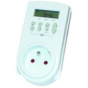 VOLTMAN Prise programmable digitale - 230V AC 50 Hz - 16 A