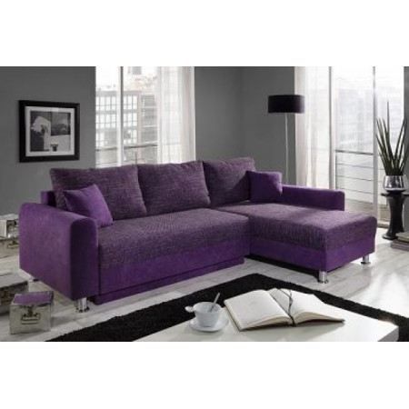 Canap&eacute; convertible design &Eacute;volution violet Achat / Vente canap&eacute;