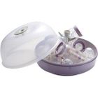 STERILISATEUR BIBERON STERILISATEUR MICRO ONDES STERIL TWIN POUDRE ROSE
