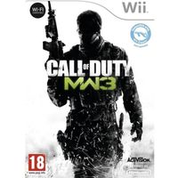 JEUX VIDEO CALL OF DUTY MODERN WARFARE 3 / Jeu console Wii