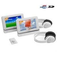 LECTEUR DVD BLURAY  PORTABLE LENCO Lecteur DVD portable DVP-740 X2 - blanc