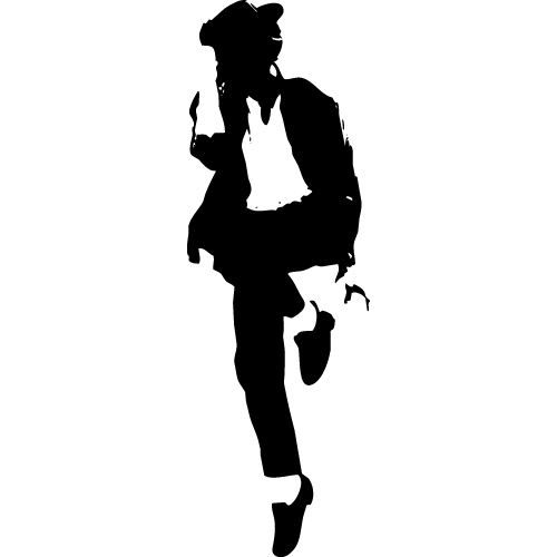 STICKERS Sticker Michael Jackson 129 - 57x174 cm