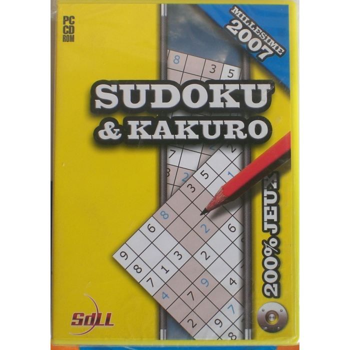 Sudoku et Kakuro Achat / Vente jeu pc Sudoku et Kakuro Cdiscount