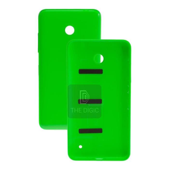 Cache Batterie Coque Pour Nokia Lumia 630 Vert Achat / Vente Cache