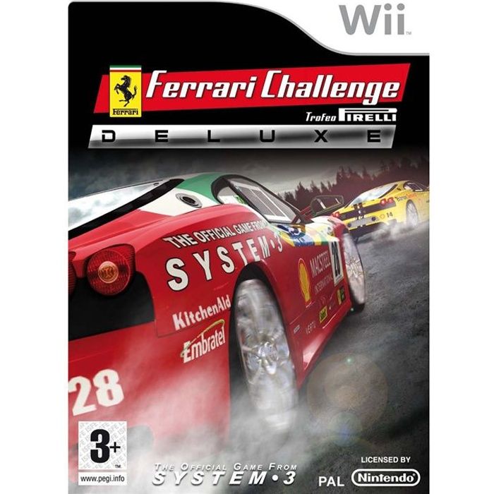WII FERRARI CHALLENGE DELUXE Achat / Vente jeux wii WII FERRARI