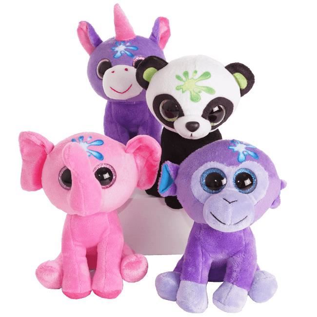 peluche avec des gros yeux brillant