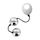 Boules de geisha Domino metallic