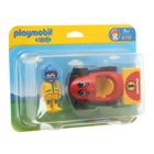  Playmobil Pilote Voiture De Course