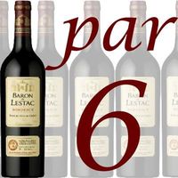 Baron de Lestac Bordeaux Rouge 75cl x 6 Baron de Lestac Bordeaux Rouge 75cl x 6