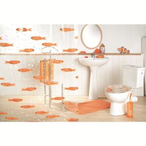 RIDEAU DE DOUCHE Rideau de douche déco Bubble fish RIDEAU DE DOUCHE Rideau de douche déco Bubble fish
