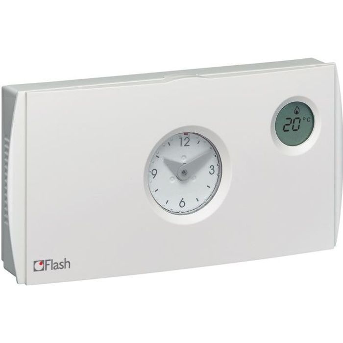 Thermostat ambiance programmable - HAGER 56571 … - Achat / Vente