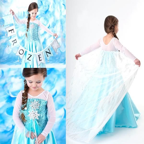 robe de la princesse Elsa issue de lanimation