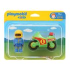  Playmobil Pilote Moto De Course