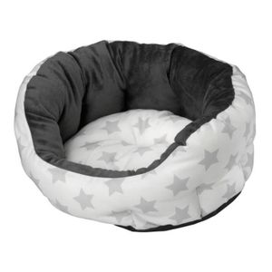 D&D Coussin Stars - 45x38x22cm - Silver - Pour chien