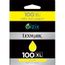  Lexmark n° 100XL Jaune (14N1071E)