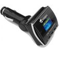 Récepteur audio Transmetteur FM lecteur MP3, écran LCD,port USB,