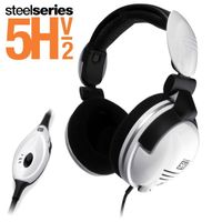 CASQUE  - MICROPHONE Steelseries 5H V2 Blanc