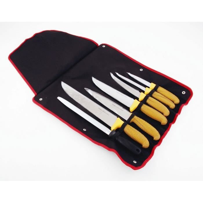 Awesome Couteau Cuisine Professionnel #4: Sac-professionnel-6-couteaux-boucher-1-fusil.jpg Awesome Couteau Cuisine Professionnel #4: Sac-professionnel-6-couteaux-boucher-1-fusil.jpg