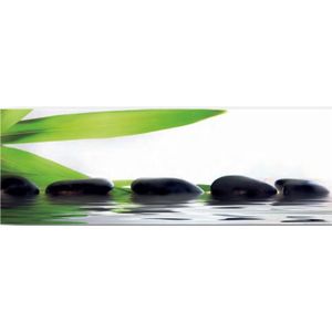 Affiche papier - Spa massages stones - 33x95 cm