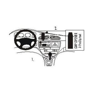 Fixation voiture Brodit Proclip pour Jaguar S-Type