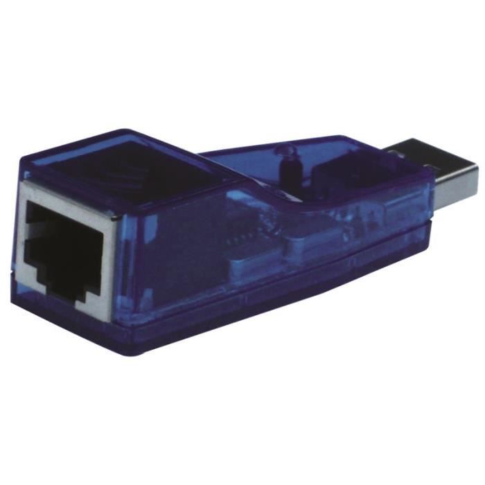 Adaptateur USB vers prise réseau RJ45 100Mbps Prix pas cher Cdiscount