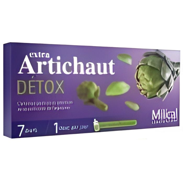 Milical Extra Artichaut Détox 7 Doses - Achat / Vente Milical Extra Artichaut Détox 7 Doses - Achat / Vente