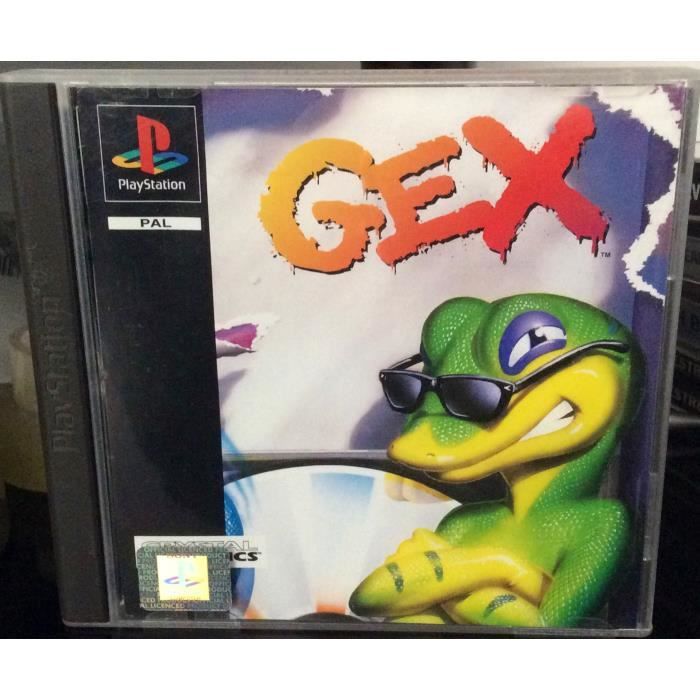 gex ps1 - achat    vente jeu ps1 gex ps1