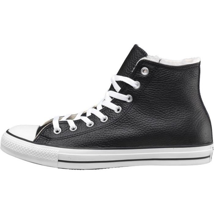 converse all star noir cuir