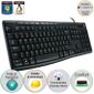 CLAVIER - PAVE NUMERIQUE Logitech Keyboard K200