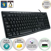 CLAVIER - PAVE NUMERIQUE Logitech Keyboard K200