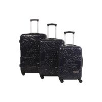 BAGAGE KEITH HARING LOT DE 3 VALISE 4 ROUES VIOLET BAGAGE KEITH HARING LOT DE 3 VALISE 4 ROUES VIOLET