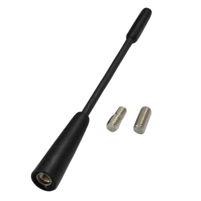 Aerzetix Embout Brin D Antenne Auto Autoraio Universel Cm Noir