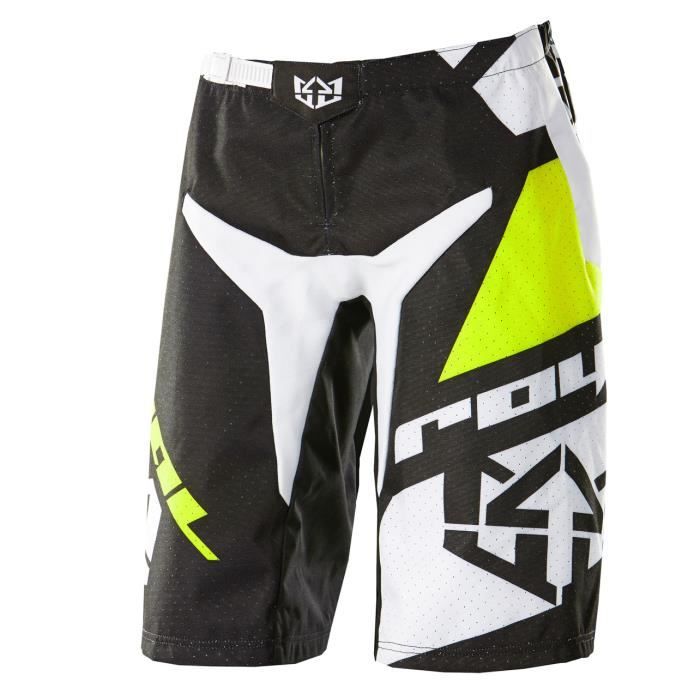 Short VTT VICTORY RACE DH BMX noir/jaune/blanc Achat / Vente short