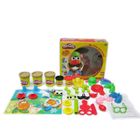  Play Doh - 5 Pots De Pate A Modeler + 25 Accessoir