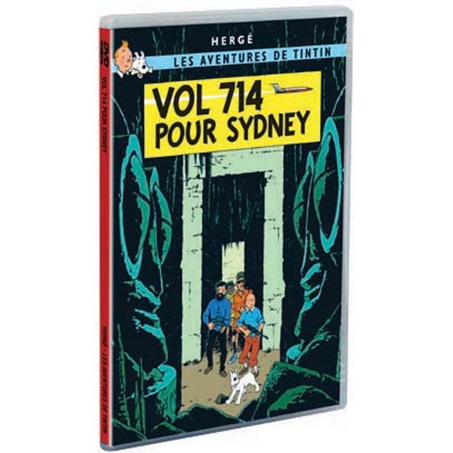 Tintin  vol 714 pour sydney en DVD INTERACTIF pas cher  