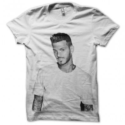 T-shirt Matt Pokora 2025 - Manches Courtes, Impression Fan, Polyester Léger (taille Asiatique, Prendre Une Taille Au-dessus)