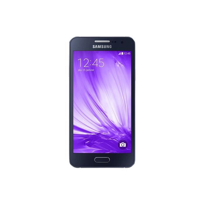samsung galaxy a3 3g double sim noir smartphone, prix pas cher