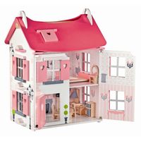  Maison de Poupée Mademoiselle + 15 accessoires