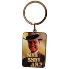 PORTE CLES DALLAS - Porte-clés métal Who Shot JR