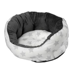 D&D Coussin Stars - 55x45x23cm - Silver - Pour chien