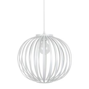 DAVOS Lustre - suspension lamelles forme boule blanche ?36 cm E27 40W