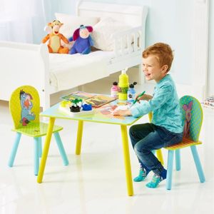 WINNIE L'OURSON Table et Deux Chaises