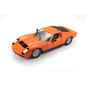 BBURAGO Véhicule Lamborghini Miura 1968 - Échelle 1/18?me - Métal