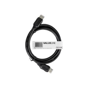 VALUELINE VGVT34000B15 Câble HDMI avec Ethernet haute vitesse - 1,5 m - Noir